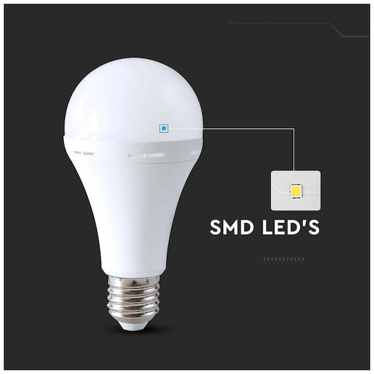 V-TAC LED Φωτιστικό Ασφαλείας Εξόδου με Τροφοδοσία Μπαταρίας