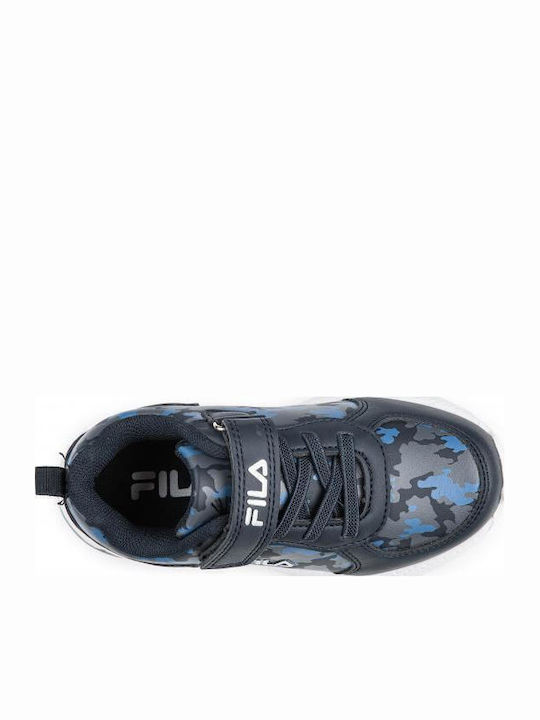 Spectrolite Παιδικά Sneakers με Σκρατς & Φωτάκια Μπλε