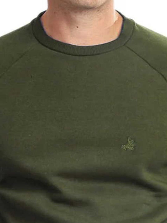 Sweatshirt with Hood Khaki