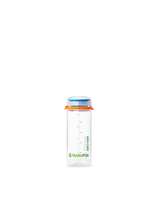 Hydrapak Sport Water Bottle 500ml Transparent