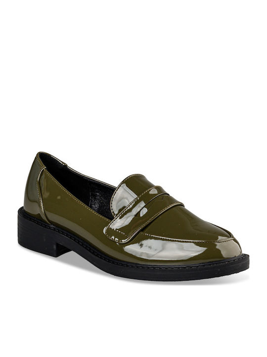 Дамски Loafers в Зелен Цвят