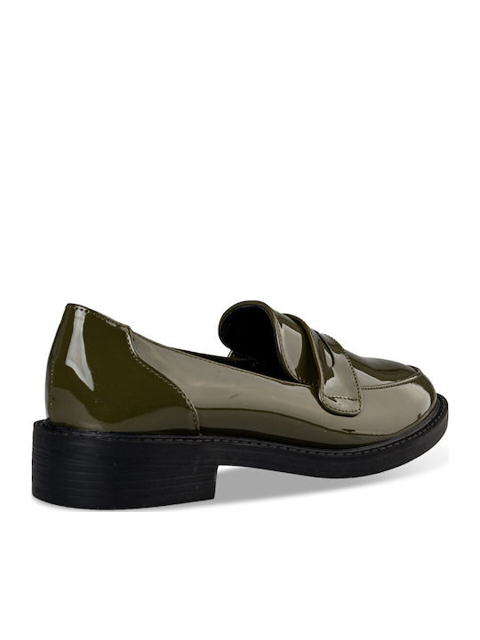 Дамски Loafers в Зелен Цвят