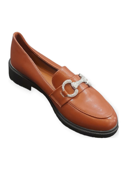 Women's Moccasins in Brown Color