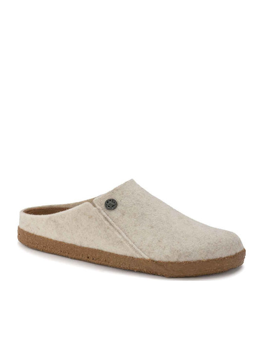 Zermatt Men's Slipper Narrow Fit Beige