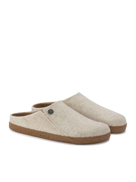 Zermatt Men's Slipper Narrow Fit Beige
