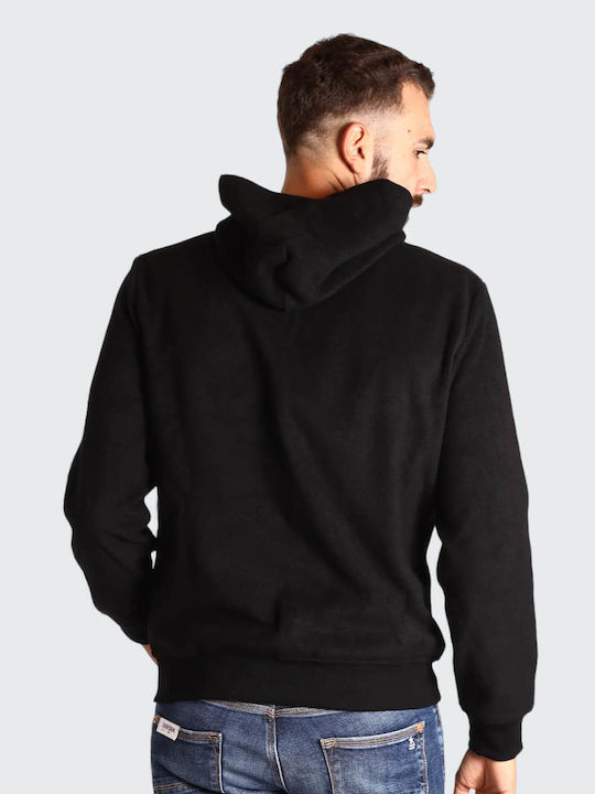 Hooded Black Sweatshirt