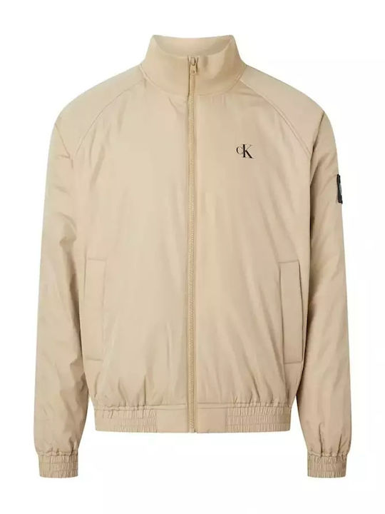 Calvin Klein Winter Jacket Bomber Beige