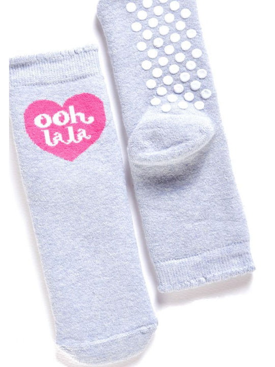 Comfort Knee-High Socks Light Blue