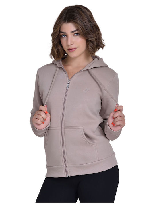 Target Jachetă Hanorac pentru Femei Cu glugă Maro