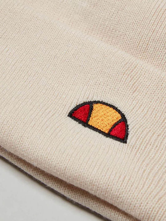 Ellesse Ribbed Beanie Cap Beige