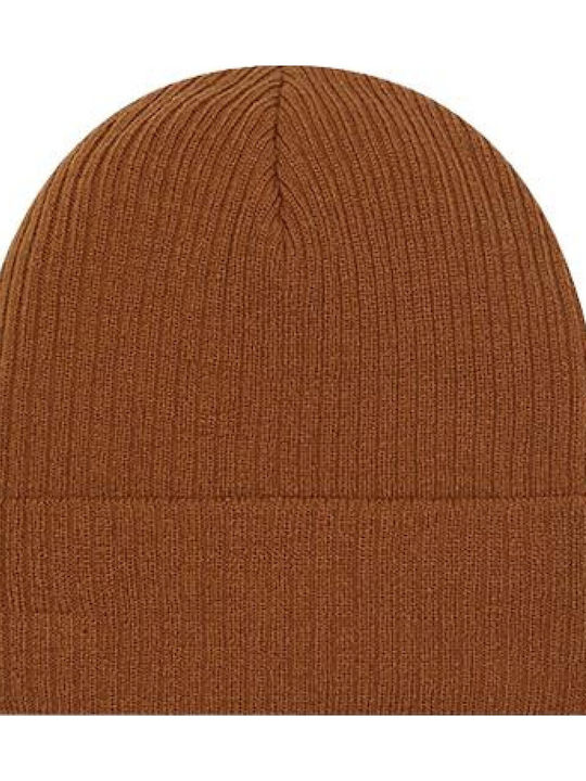 Beanie Unisex Beanie Gestrickt in Braun Farbe