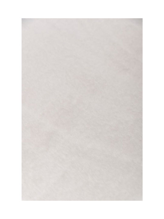 Persika Lagos Covor Rectangular Shaggy Din blană Off White