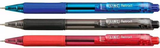 Linc Ballpoint Pens 50 Pieces 4015 Red