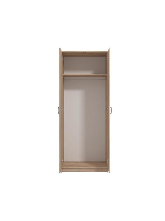 Hana Δίφυλλη Ντουλάπα 80x52x205cm