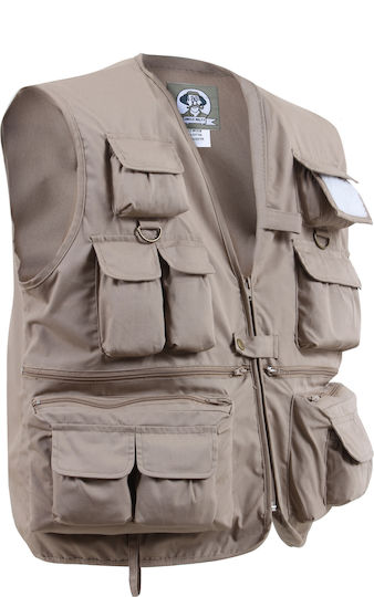 Rothco Vestă de Vânătoare Bej