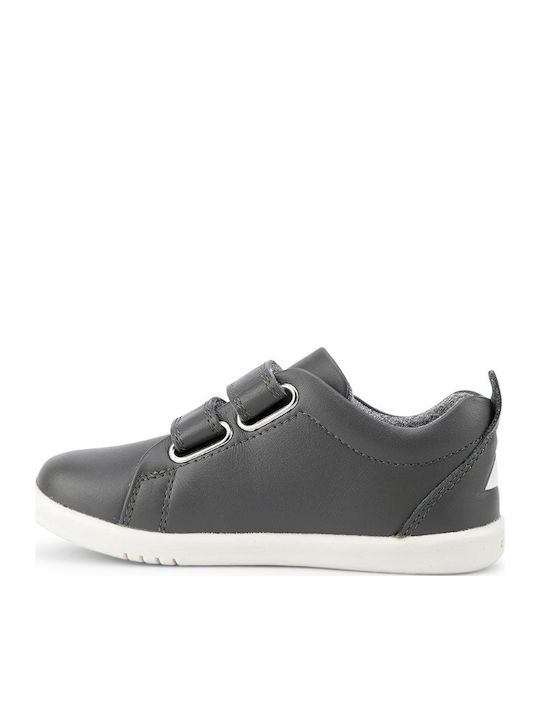Iwalk Ghete Copii din Piele cu Velcro Gri