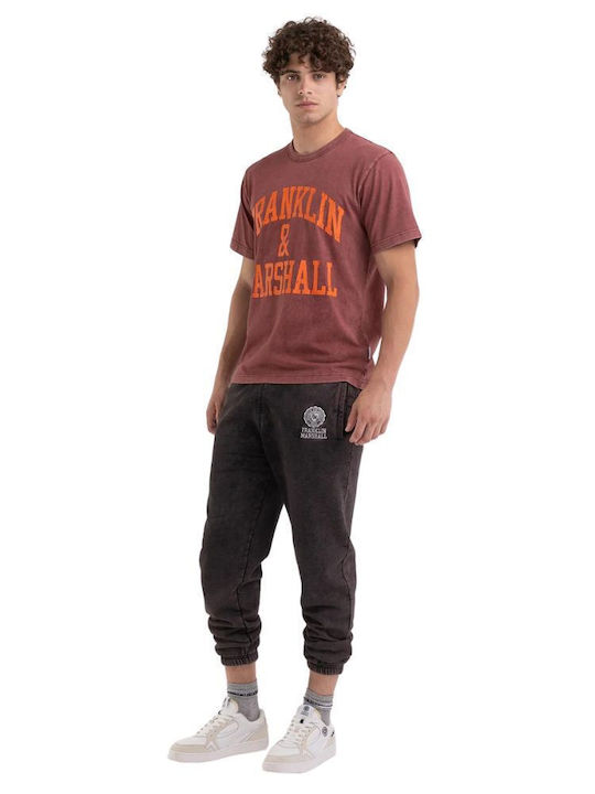 T-shirt Μπορντό