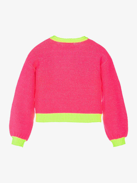 Kinderpullover Langarm Fuchsie