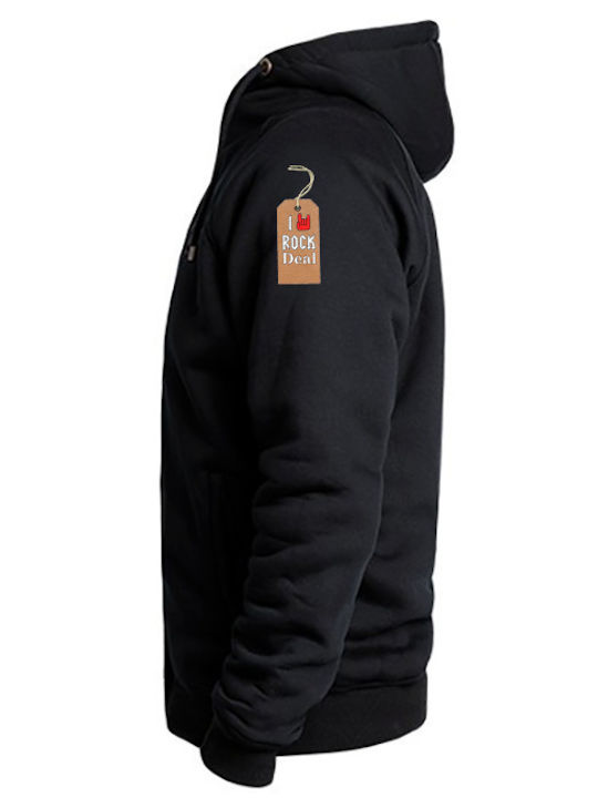 Rock Deal Daffy Duck Hoodie Black