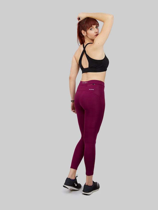 Women's Long Legging Burgundy