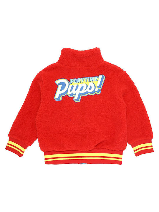 Παιδική Ζακέτα Fleece Κόκκινη