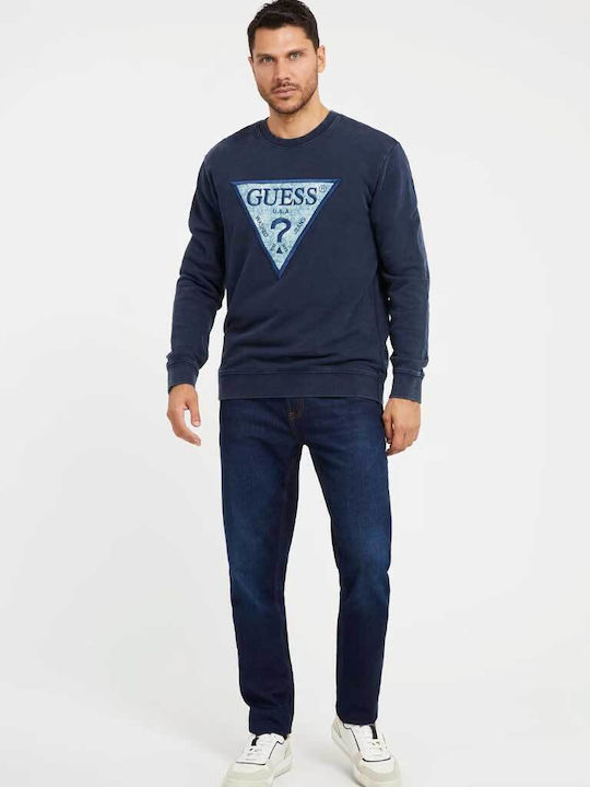 Guess Men's Sweatshirt Blue