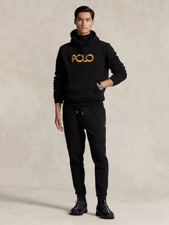 Ralph Lauren Men's Sweatshirt with Hood Black