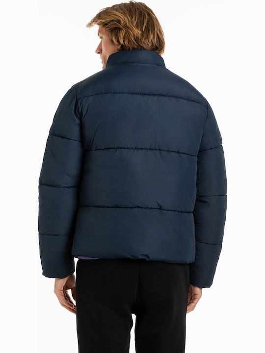 Winter Jacket Puffer Blue