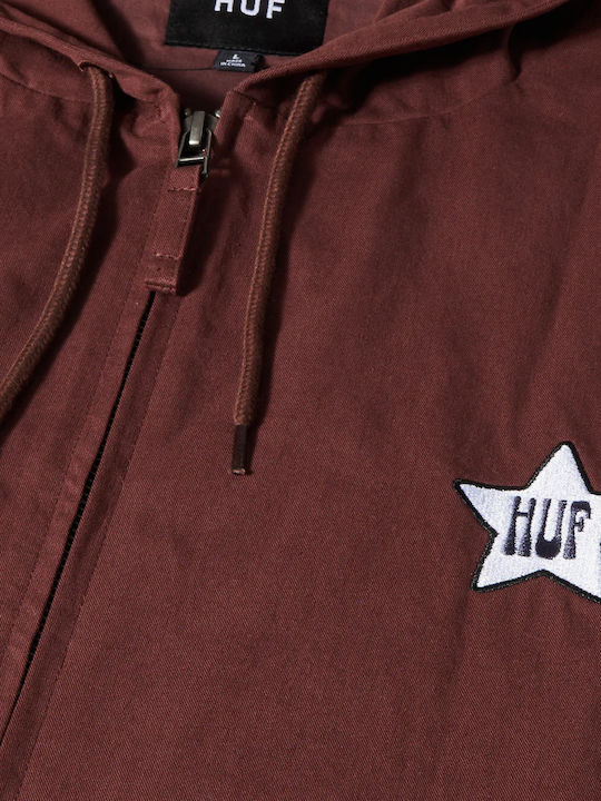 H Stardust Winter Jacket Burgundy