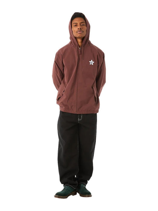H Stardust Winter Jacket Burgundy