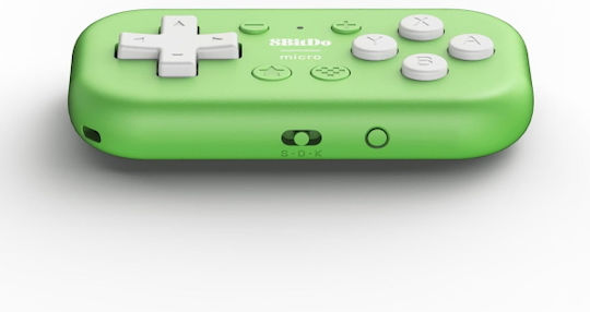 8Bitdo Micro Ασύρματο Gamepad για Android / Switch Πράσινο