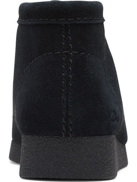 Wallabee Suede Γυναικεία Chelsea Μποτάκια Μαύρα