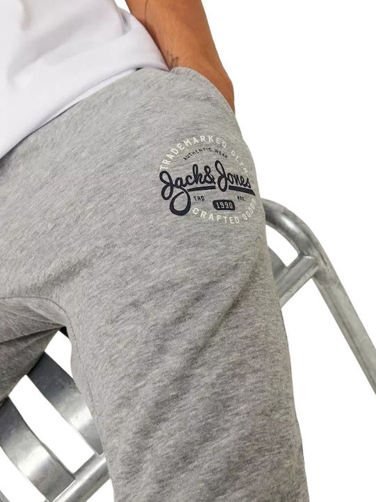 Sweatpants with Elastic Gray
