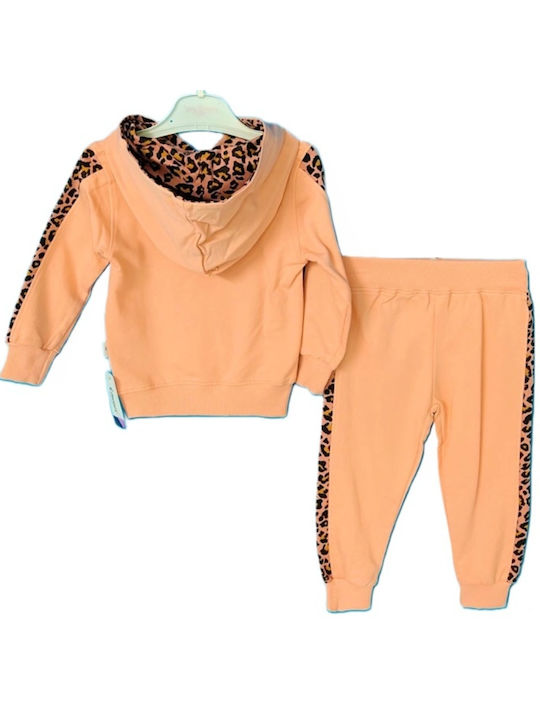 TakTakBaby Copilăresc Set de pantaloni de trening Roz 2buc