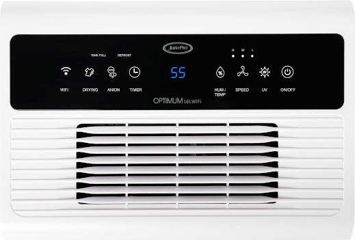 Juro-Pro Optimum Αφυγραντήρας με Συμπιεστή Ιονιστή και Wi-Fi 16lt