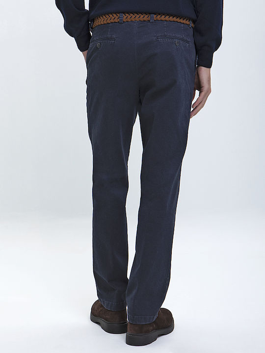 Kaiserhoff Men's Trousers Chino Navy Blue