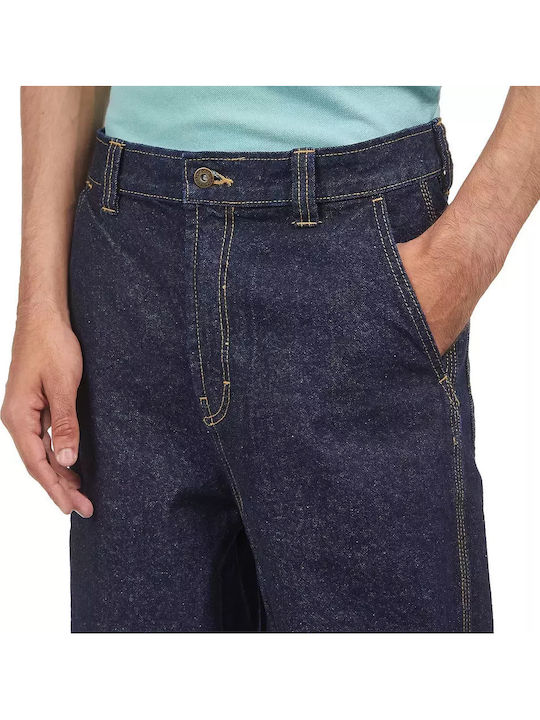 Madison Ανδρικό Παντελόνι Τζιν με Loose Baggy Εφαρμογή Μπλε