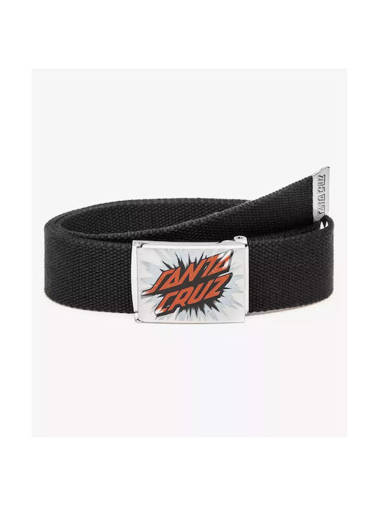 Santa Cruz Men's Wide Belt Black