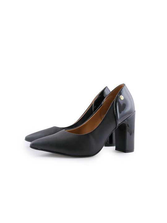 Vizzano Pumps mit Chunky hohem Absatz Schwarz