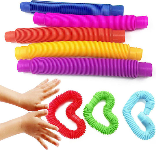 Fidget Tube Plastic Multicolour (Various Designs/Assortment of Designs) 1pc