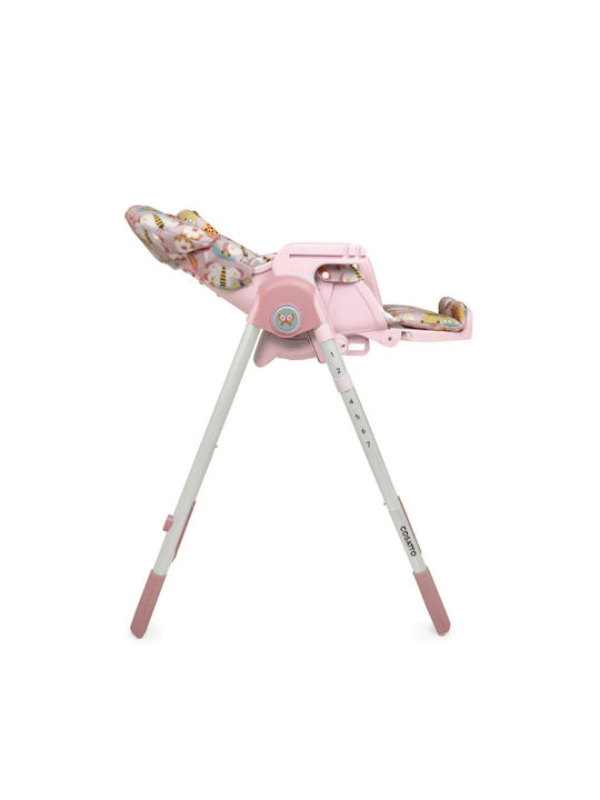 Cosatto Noodle 0+ Klappbarer Baby Hochstuhl mit Höhenverstellbar Flutterby Butterfly