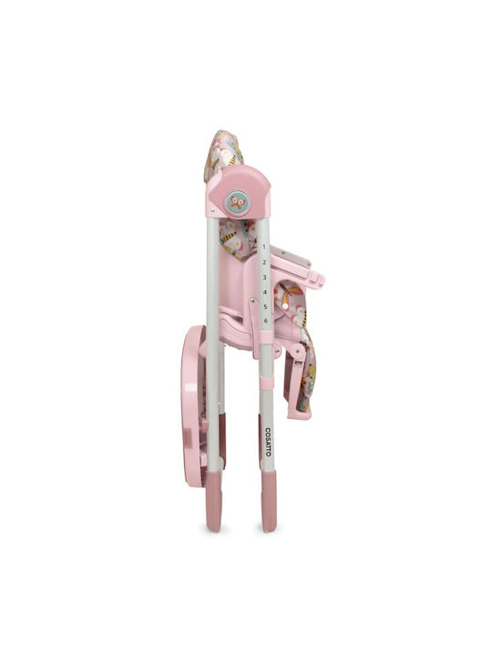 Cosatto Noodle 0+ Klappbarer Baby Hochstuhl mit Höhenverstellbar Flutterby Butterfly