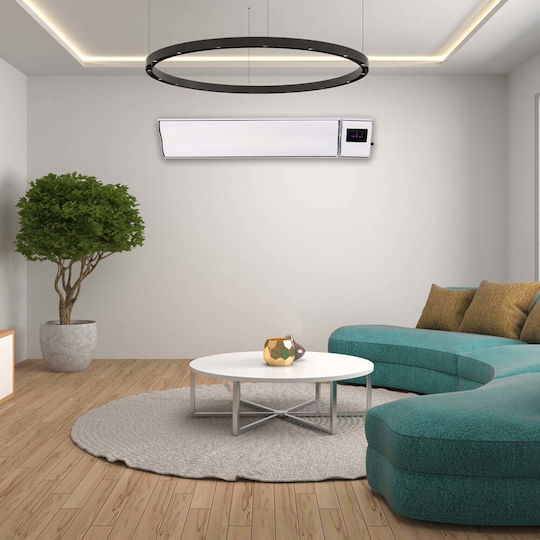ElectricSun Θερμοπομπός Τοίχου 2800W με Ηλεκτρονικό Θερμοστάτη και WiFi 180x15cm