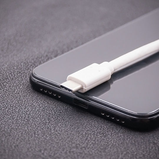 Qoltec USB 3.1 Kabel USB-C männlich - USB-C Weiß 1m (50508)