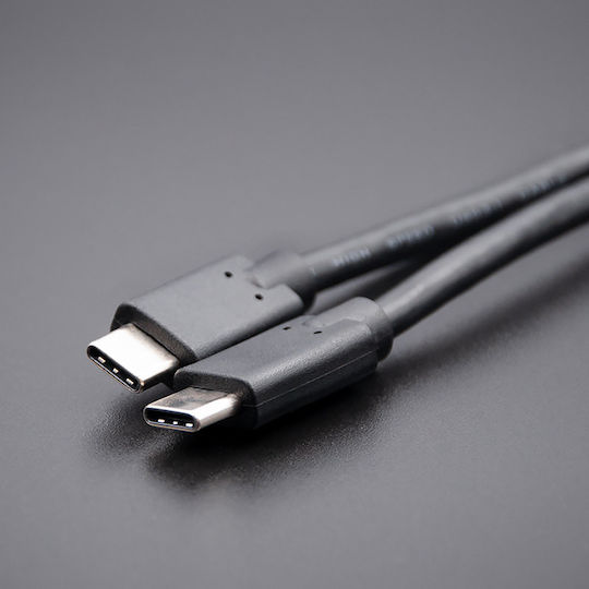 Qoltec USB 3.1 Cable USB-C male - USB-C PD Μαύρο 3m 52353