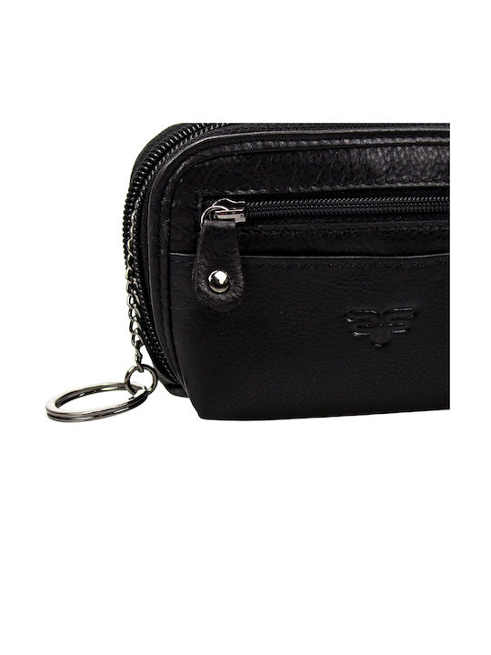 Forest Key Holder Leather Black