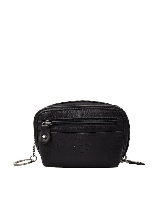 Forest Key Holder Leather Black