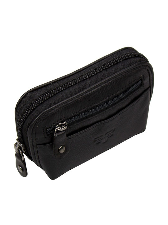 Forest Key Holder Leather Black