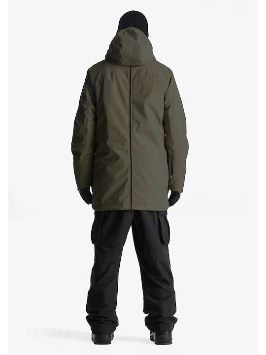 Krakatau Herren Winter Jacke Parka Grün