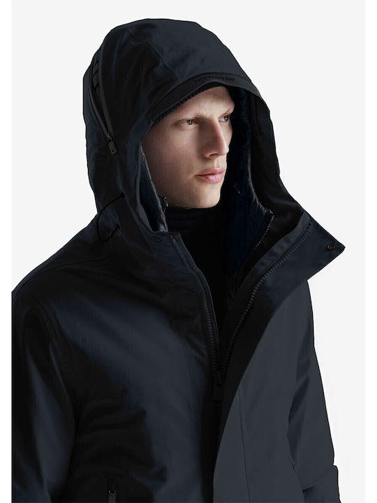 Geacă de iarnă Parka Negru